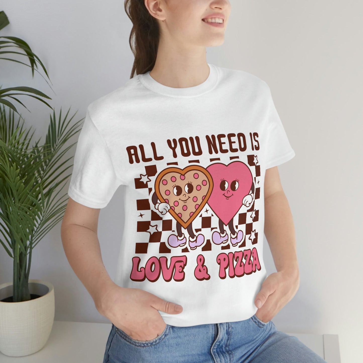 All You Need is Love and Pizza T-Shirt