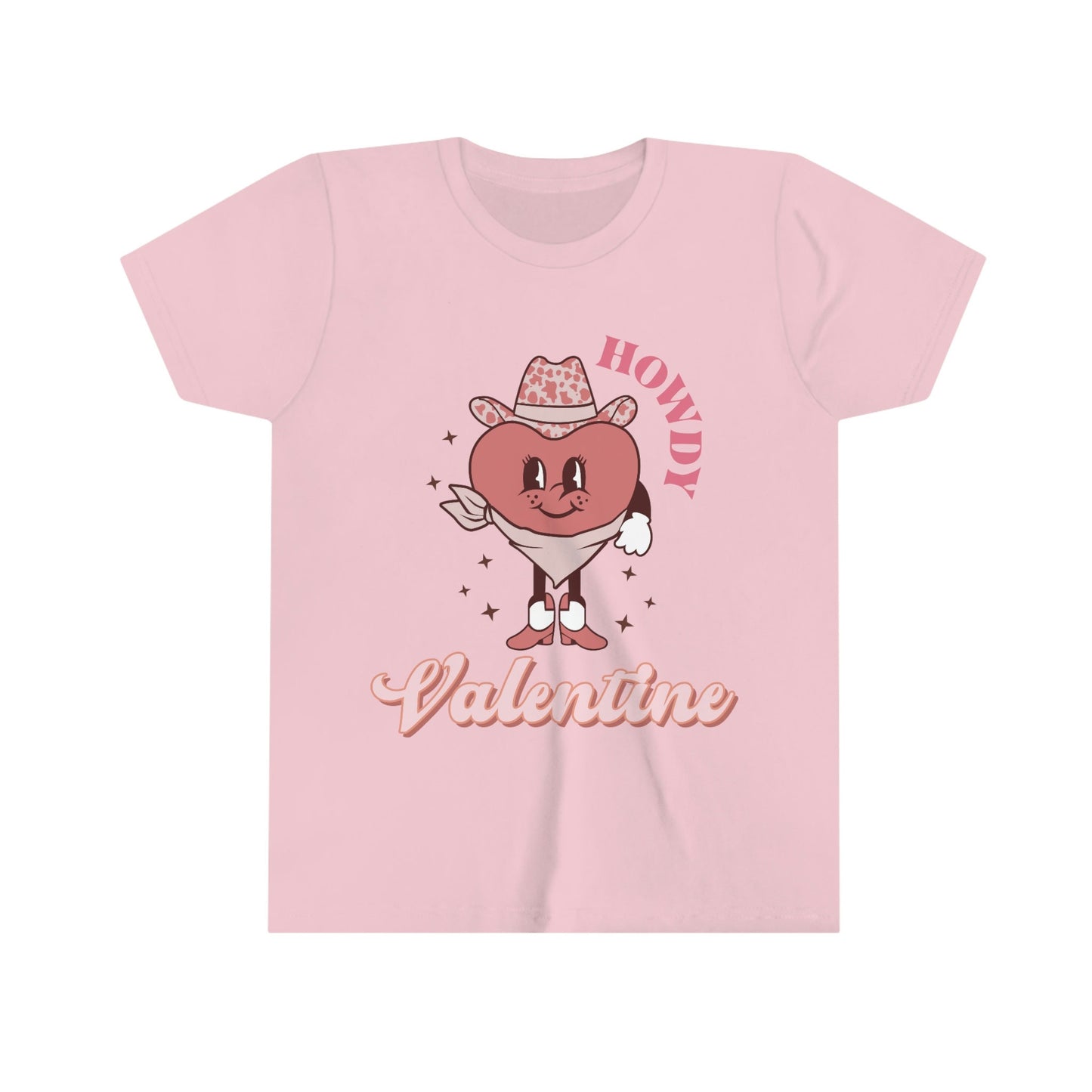 Youth Howdy Valentine Graphic T-shirt