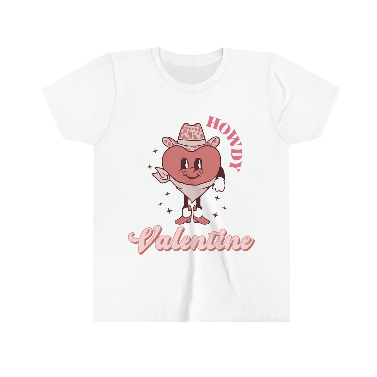 Youth Howdy Valentine Graphic T-shirt