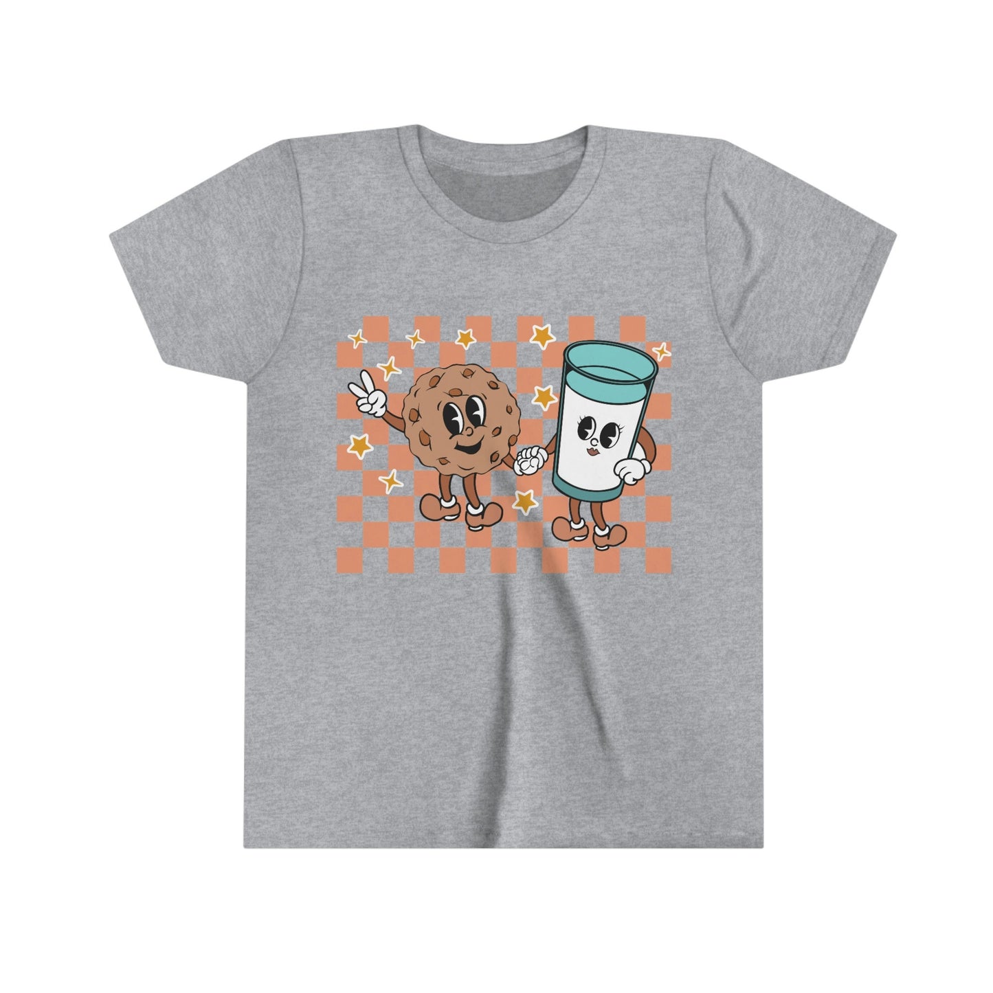 Kids Coffee and Donut Valentine Day T Shirt