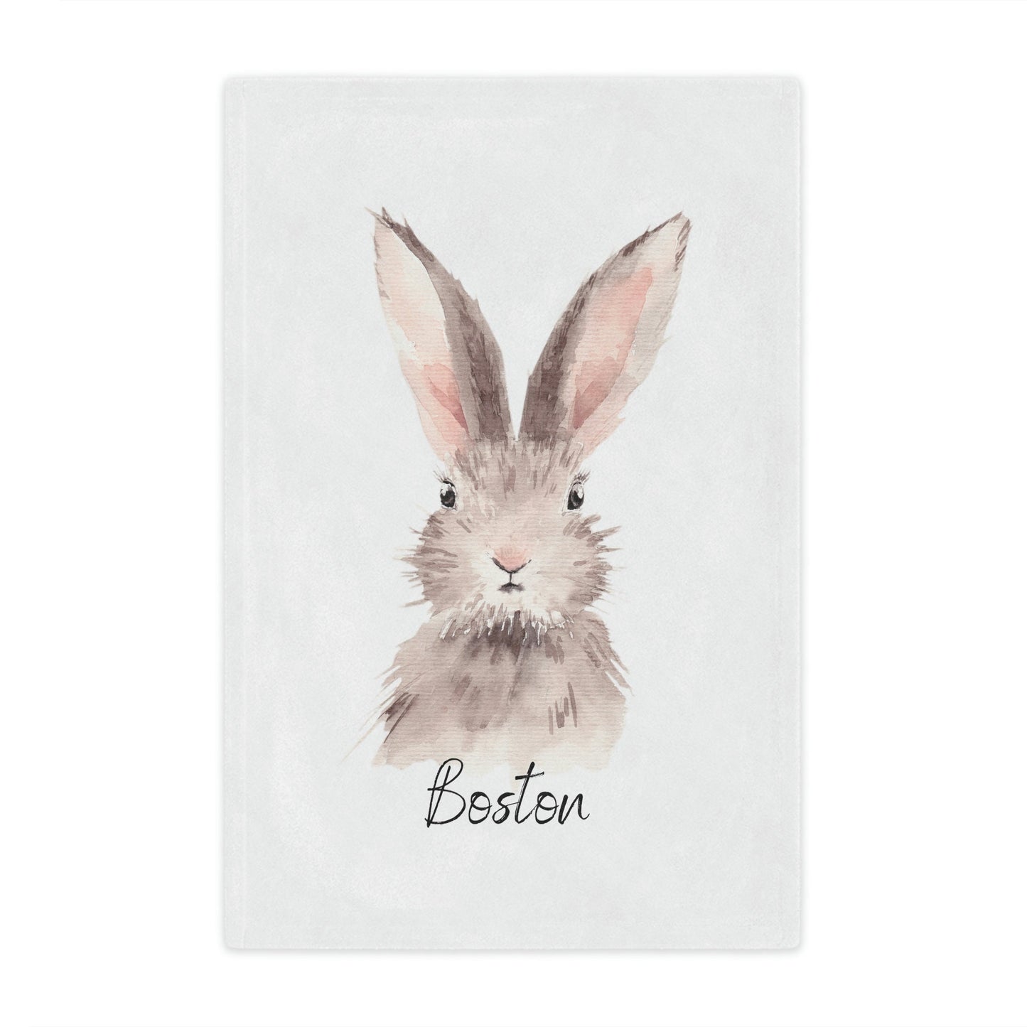 Personalized Easter Bunny Blanket