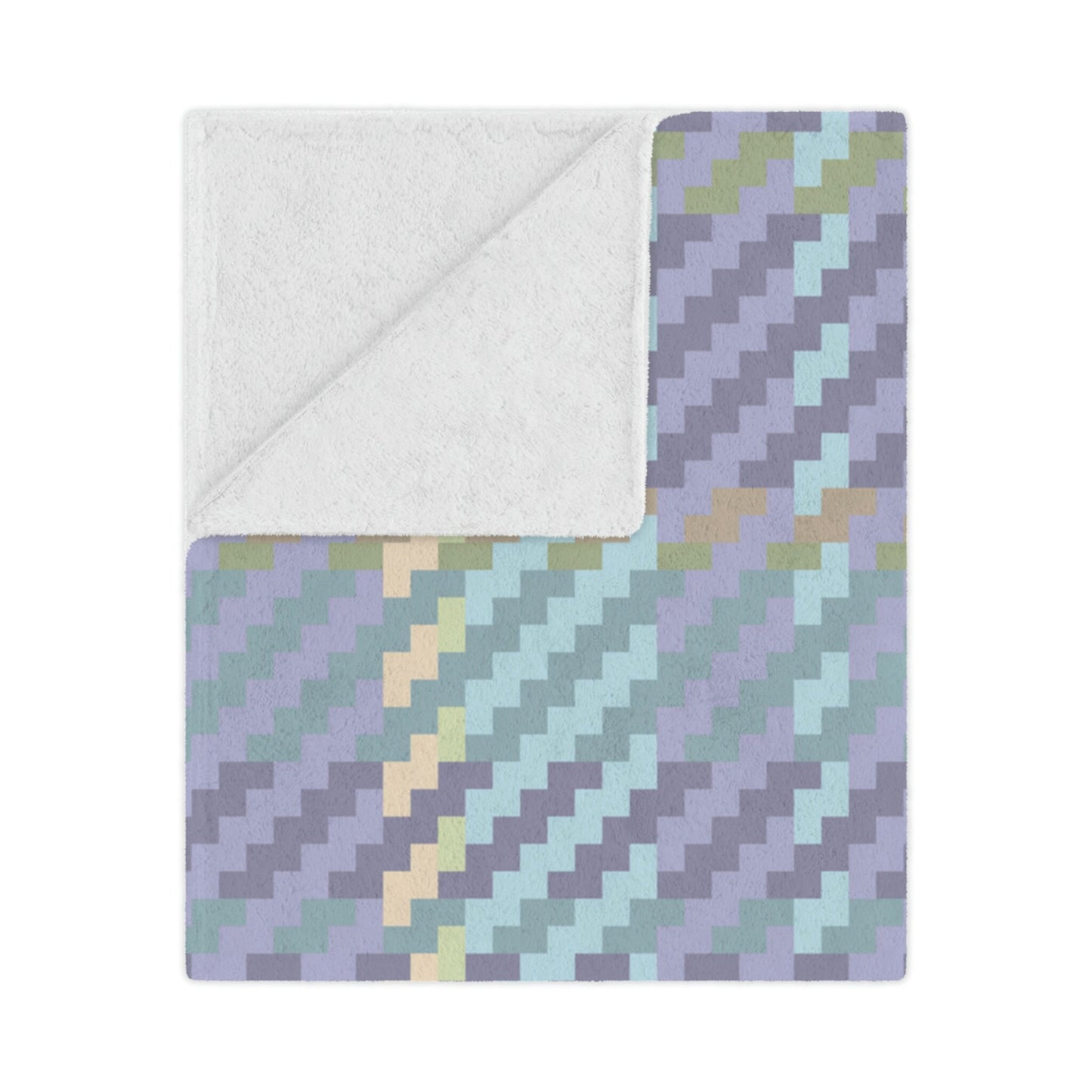 Personalized Plaid Monogram Blanket