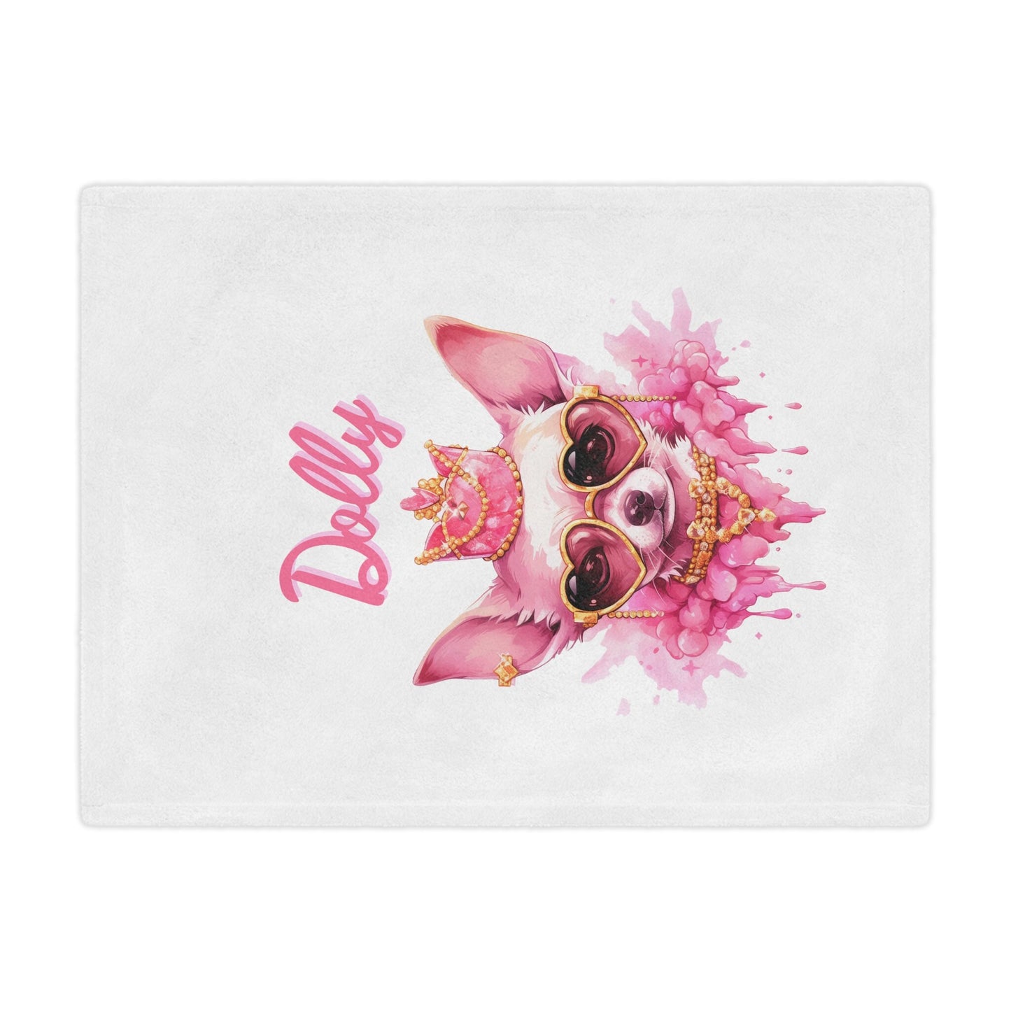 Personalized Chihuahua Blanket