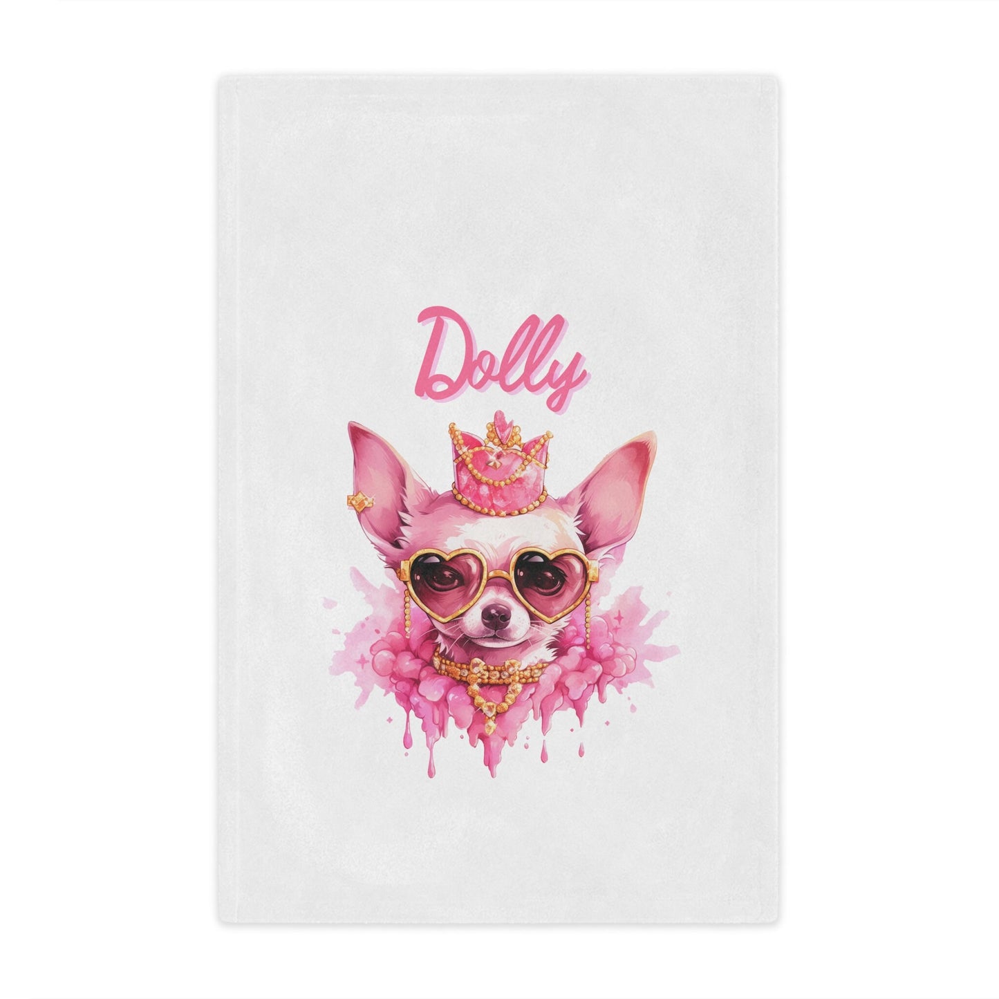 Personalized Chihuahua Blanket