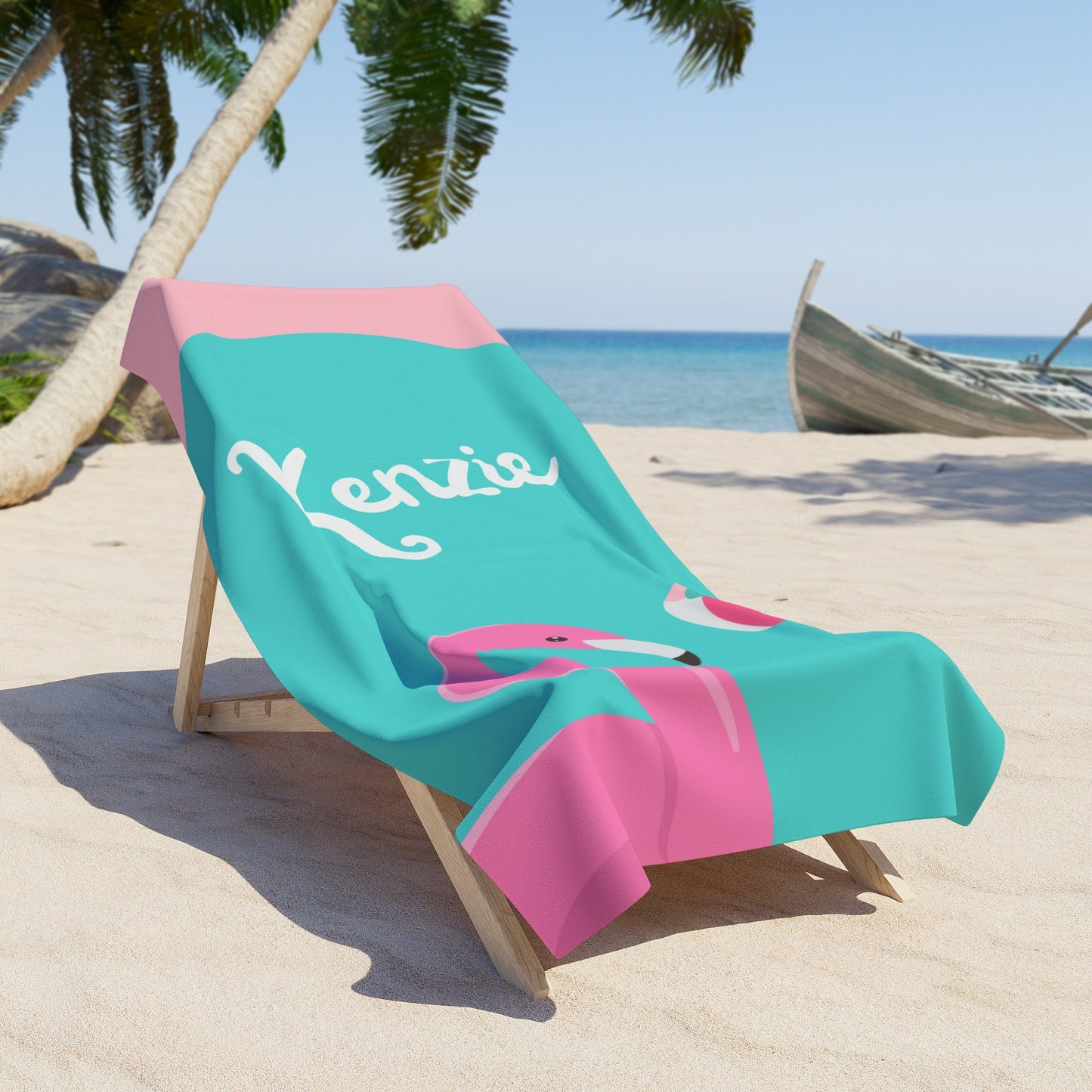 Personalized Bachelorette Beach Towel