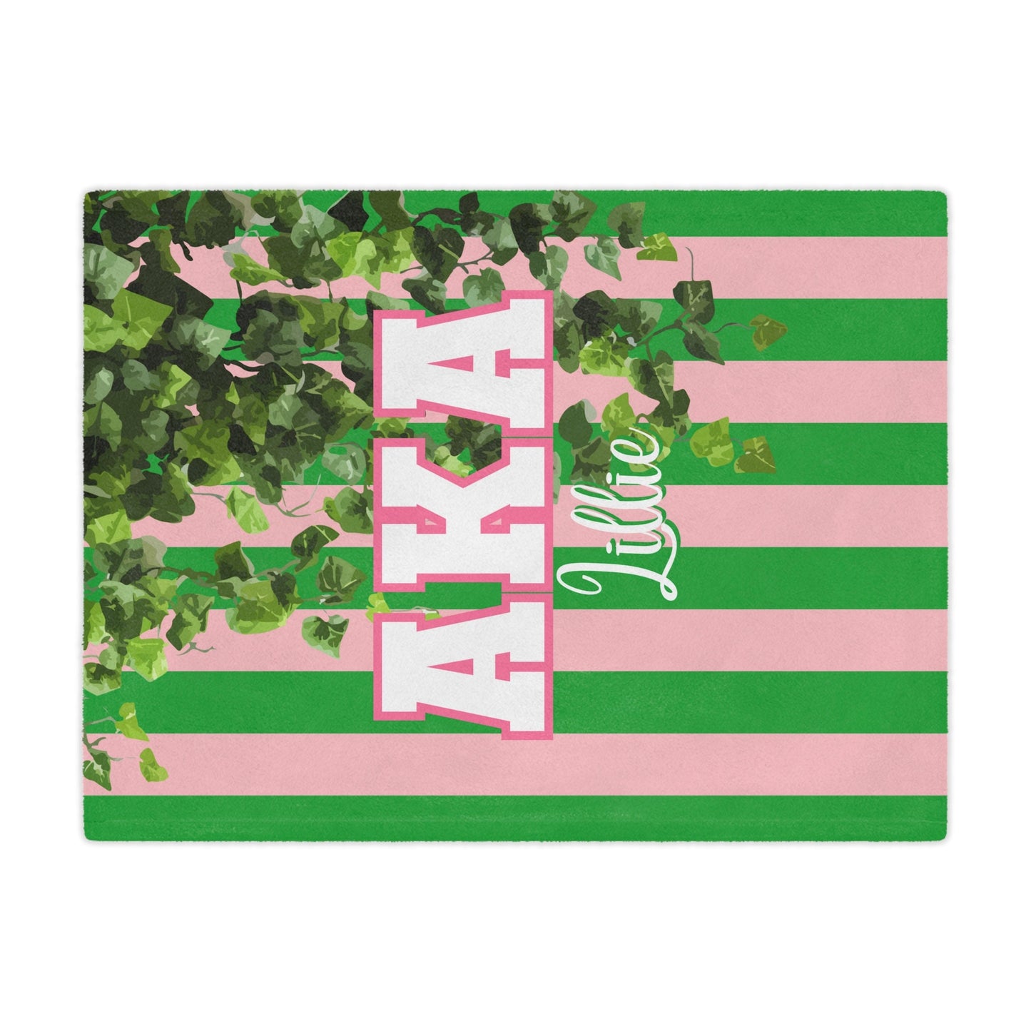 Personalized Alpha Kappa Alpha Blanket