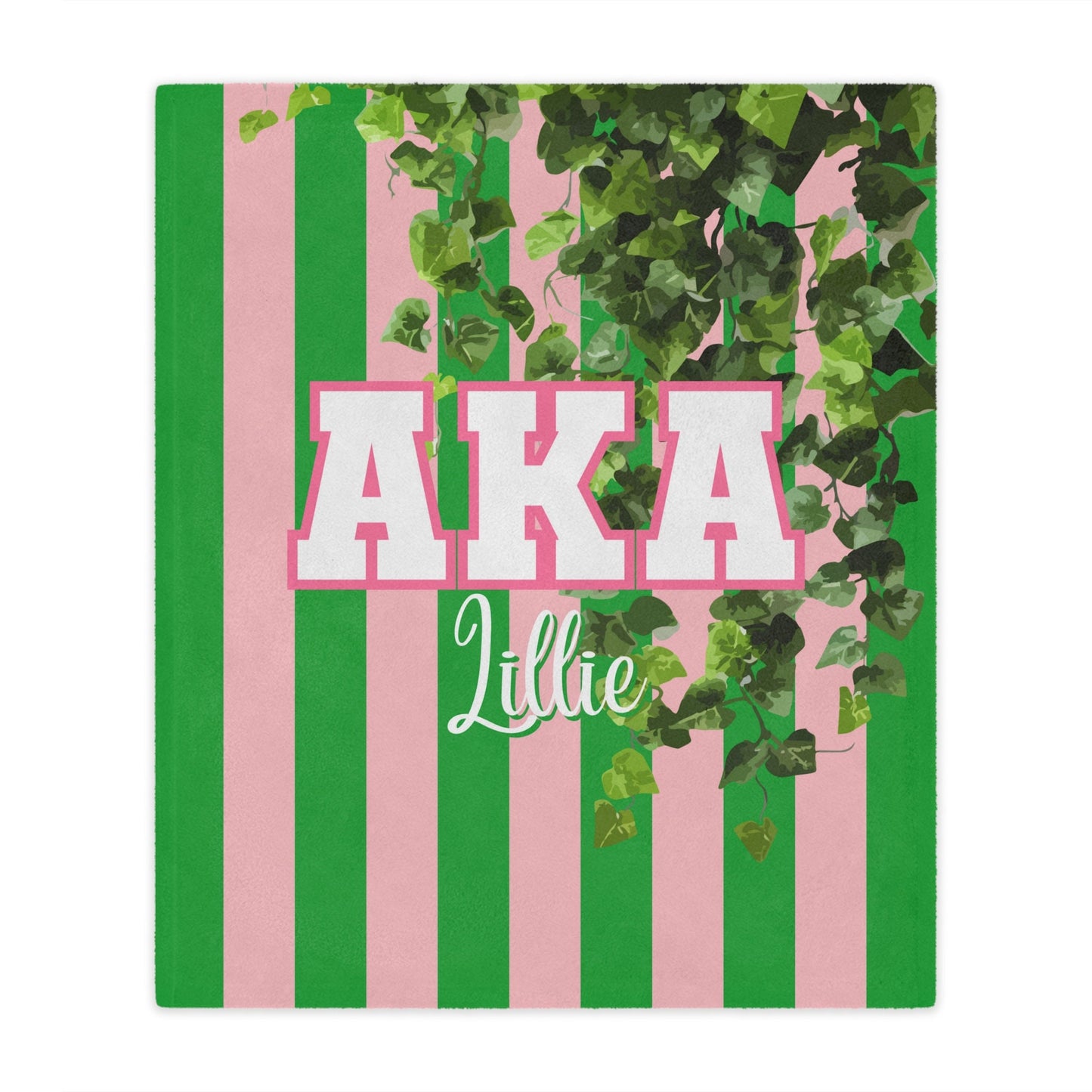 Personalized Alpha Kappa Alpha Blanket