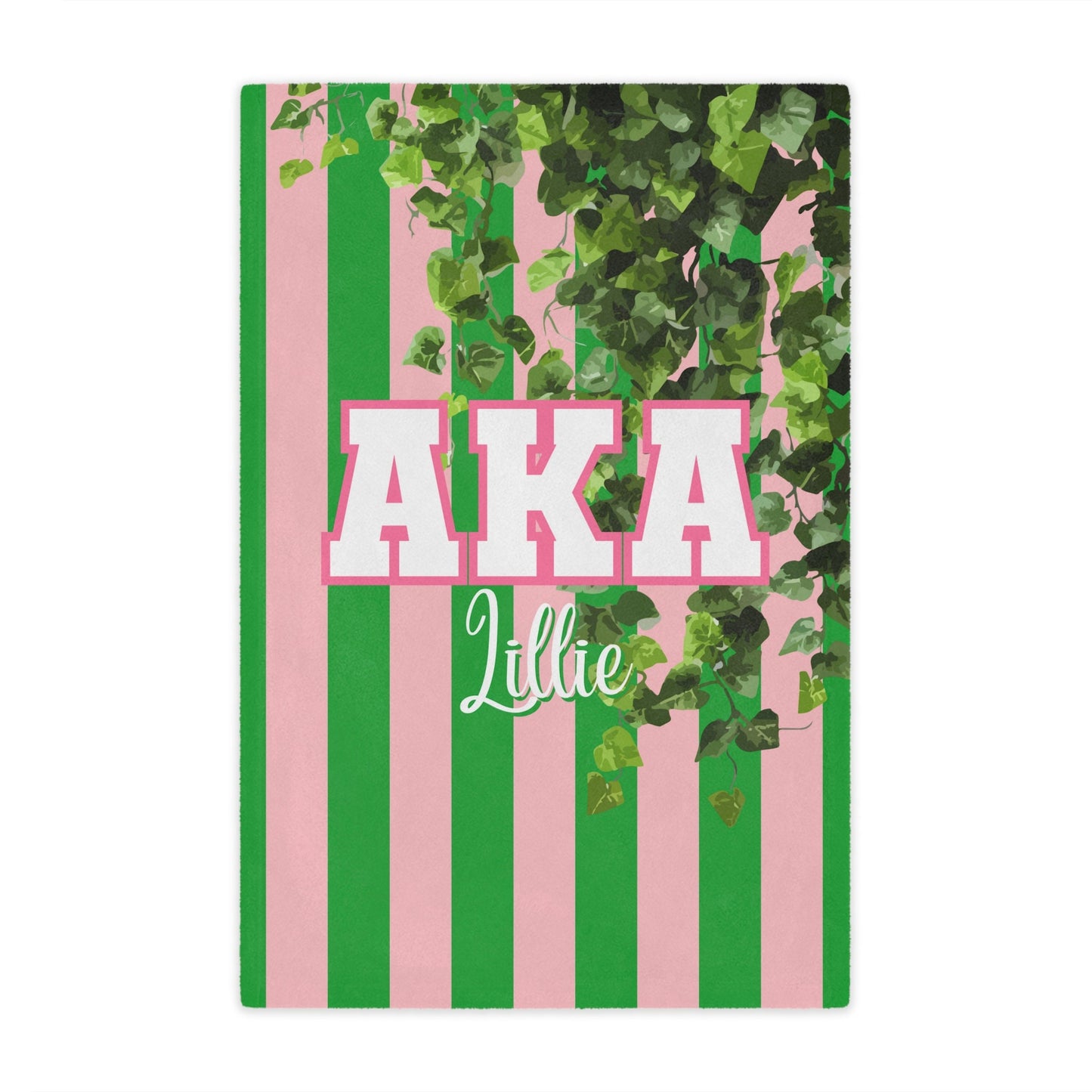 Personalized Alpha Kappa Alpha Blanket