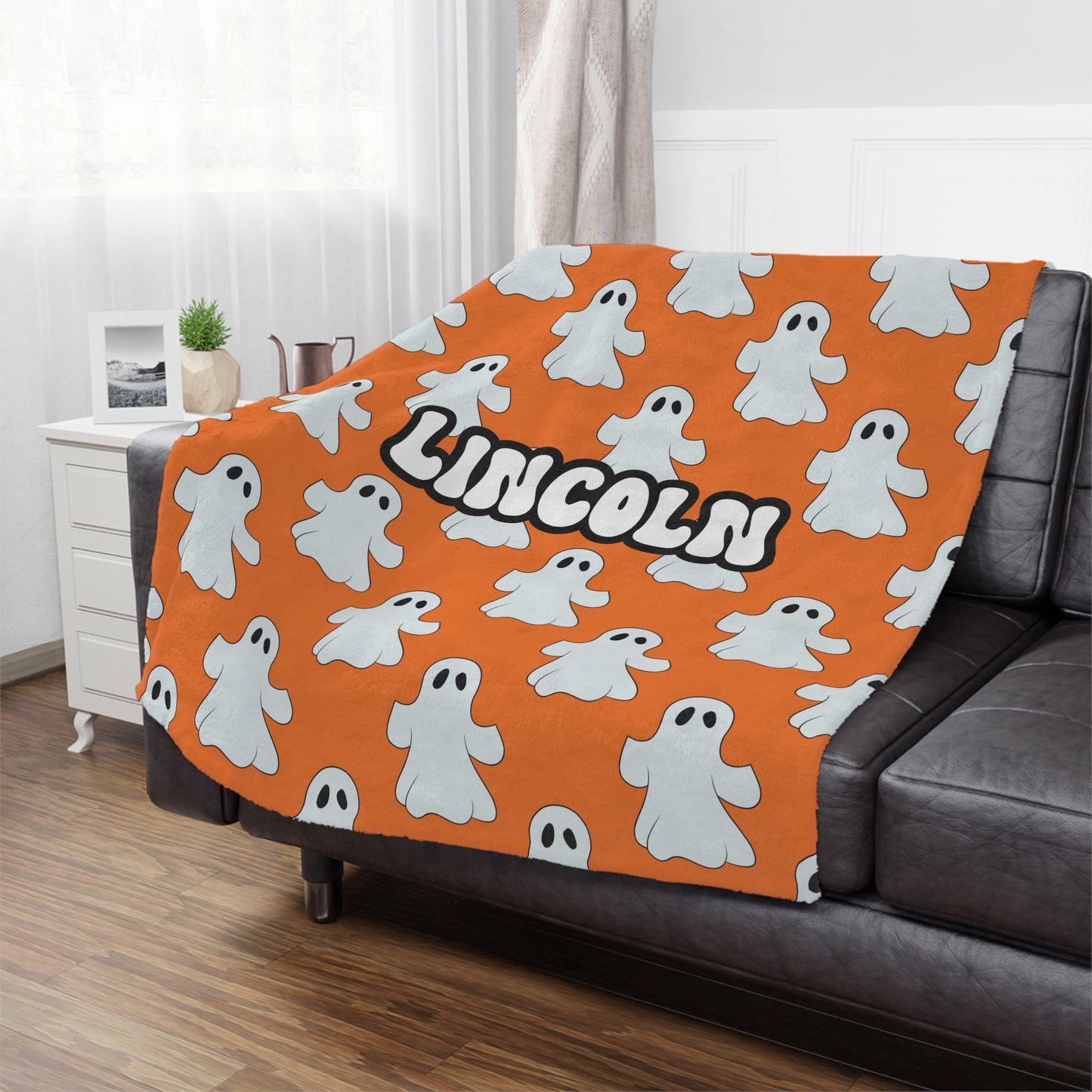 Personalized Halloween Blanket