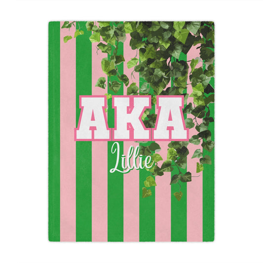 Personalized Alpha Kappa Alpha Blanket