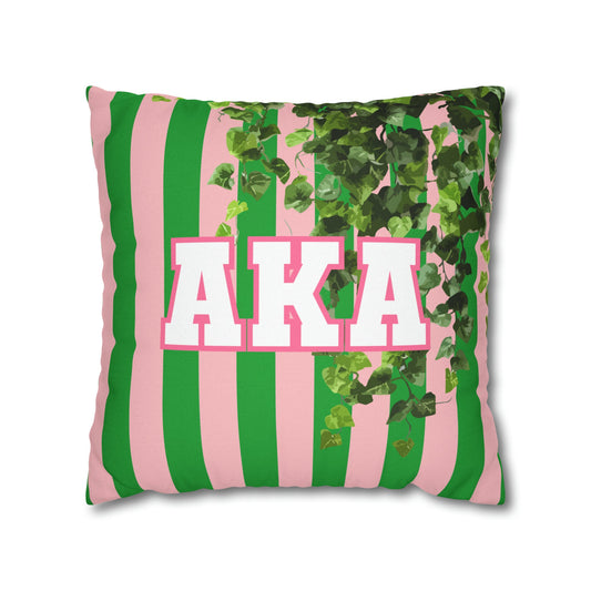 Alpha Kappa Alpha Pillow Cover