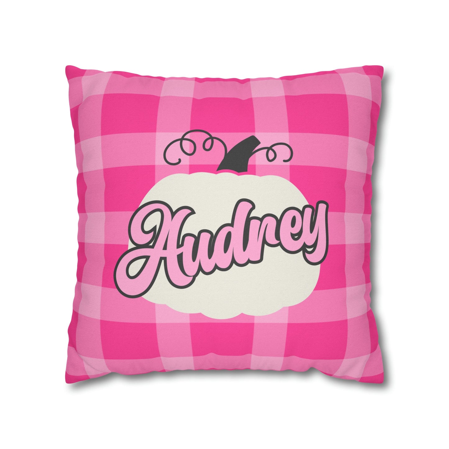 Personalized Pumpkin Pillow Cover