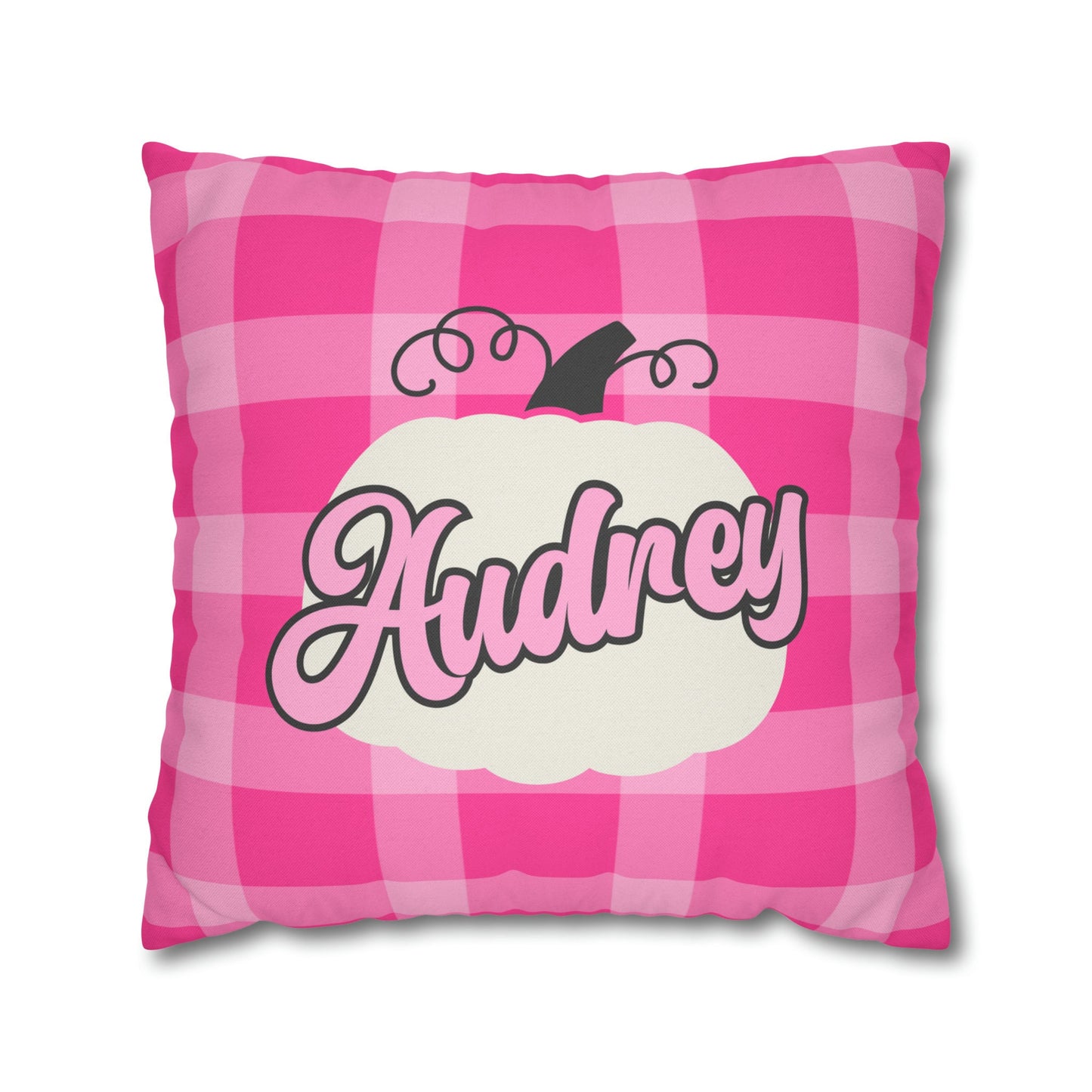 Personalized Pumpkin Pillow Cover