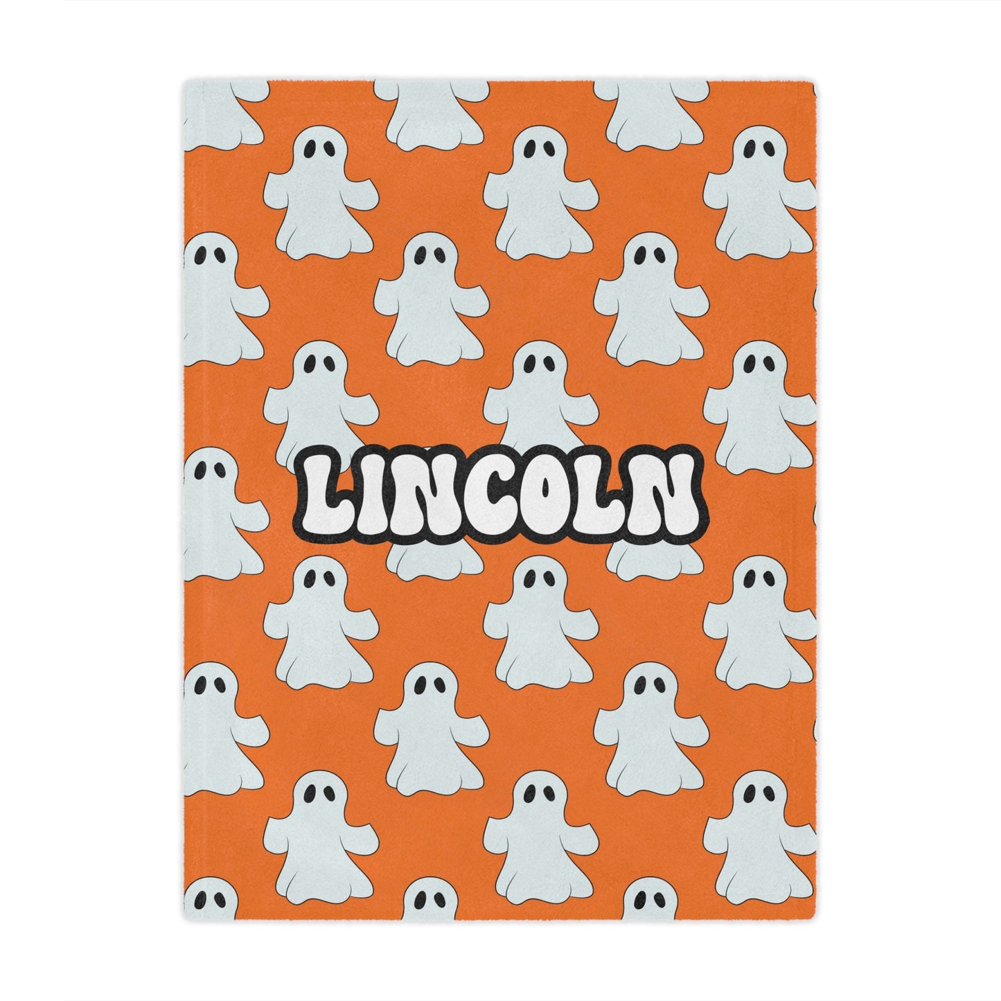 Personalized Halloween Blanket