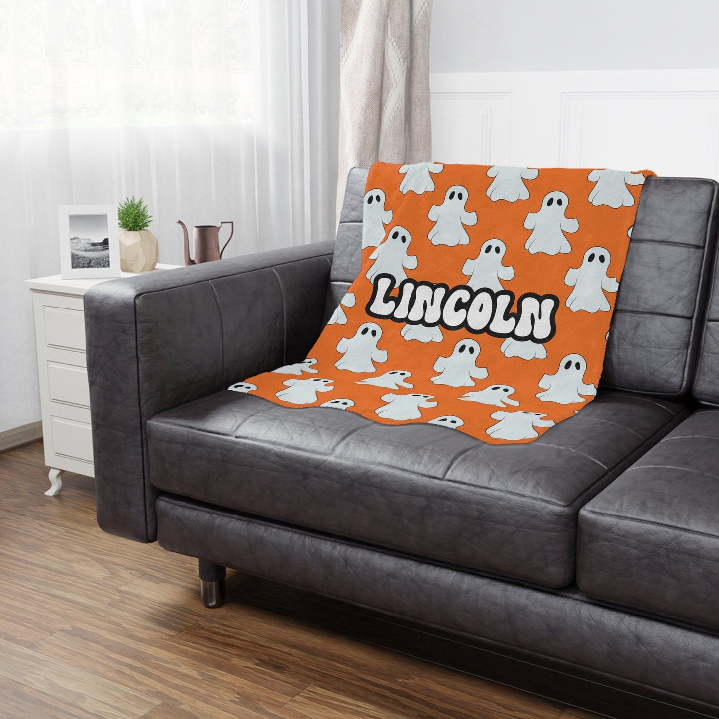 Personalized Halloween Blanket