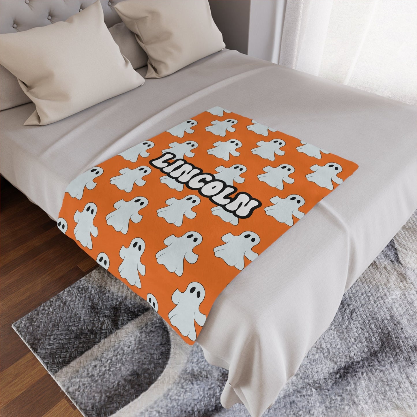 Personalized Halloween Blanket