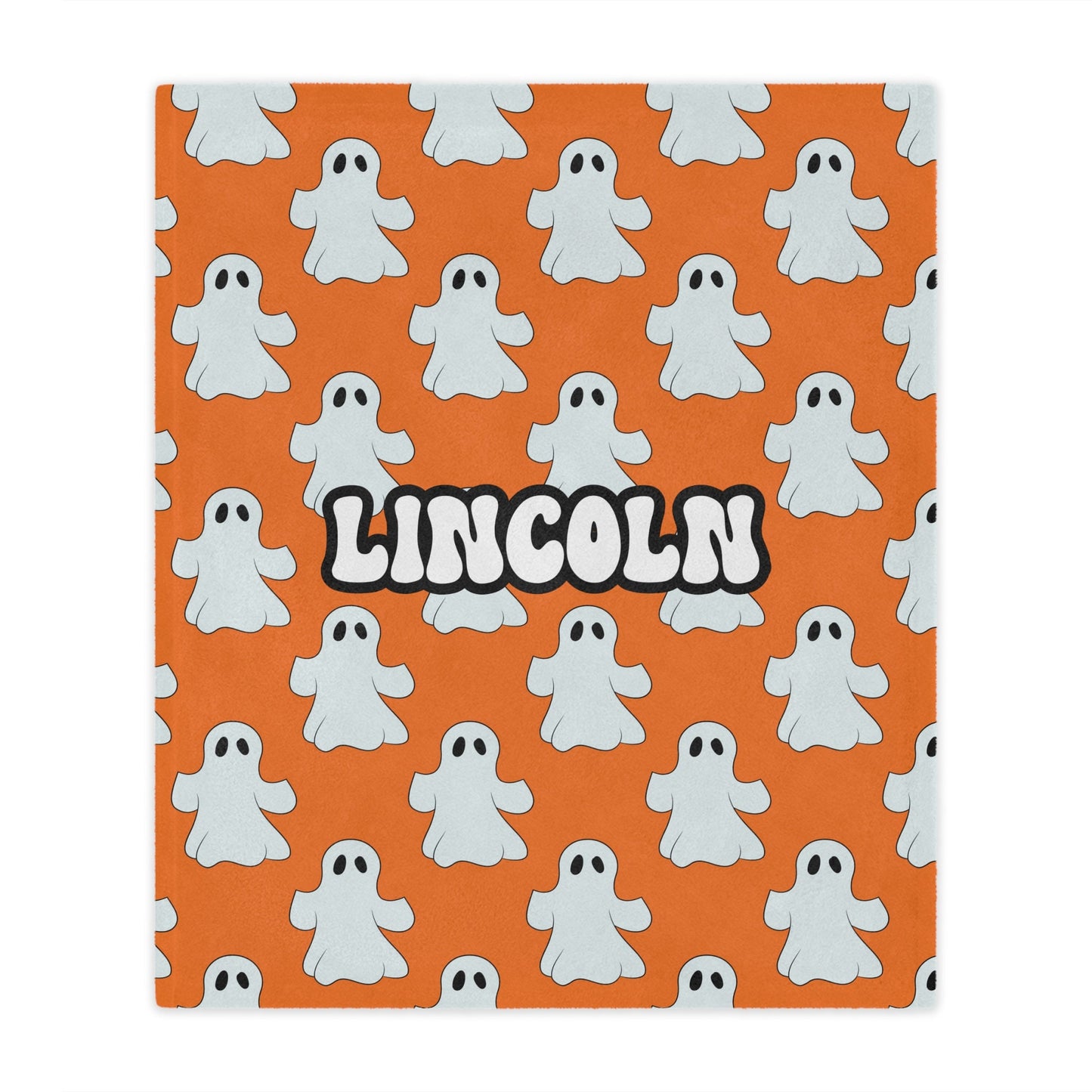 Personalized Halloween Blanket