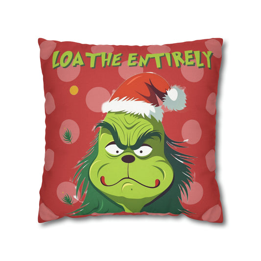 Grinch Christmas Pillow Cover