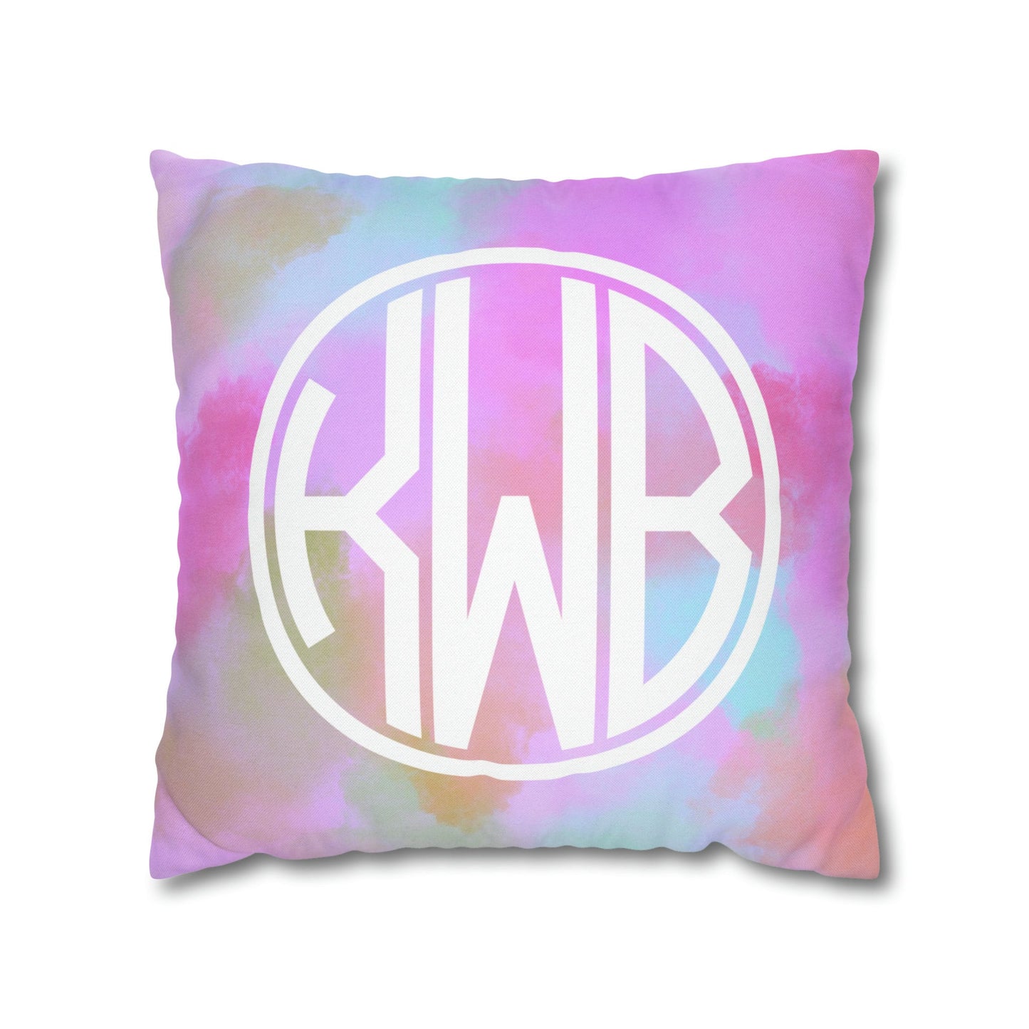 Personalized Monogram Pillow Cover