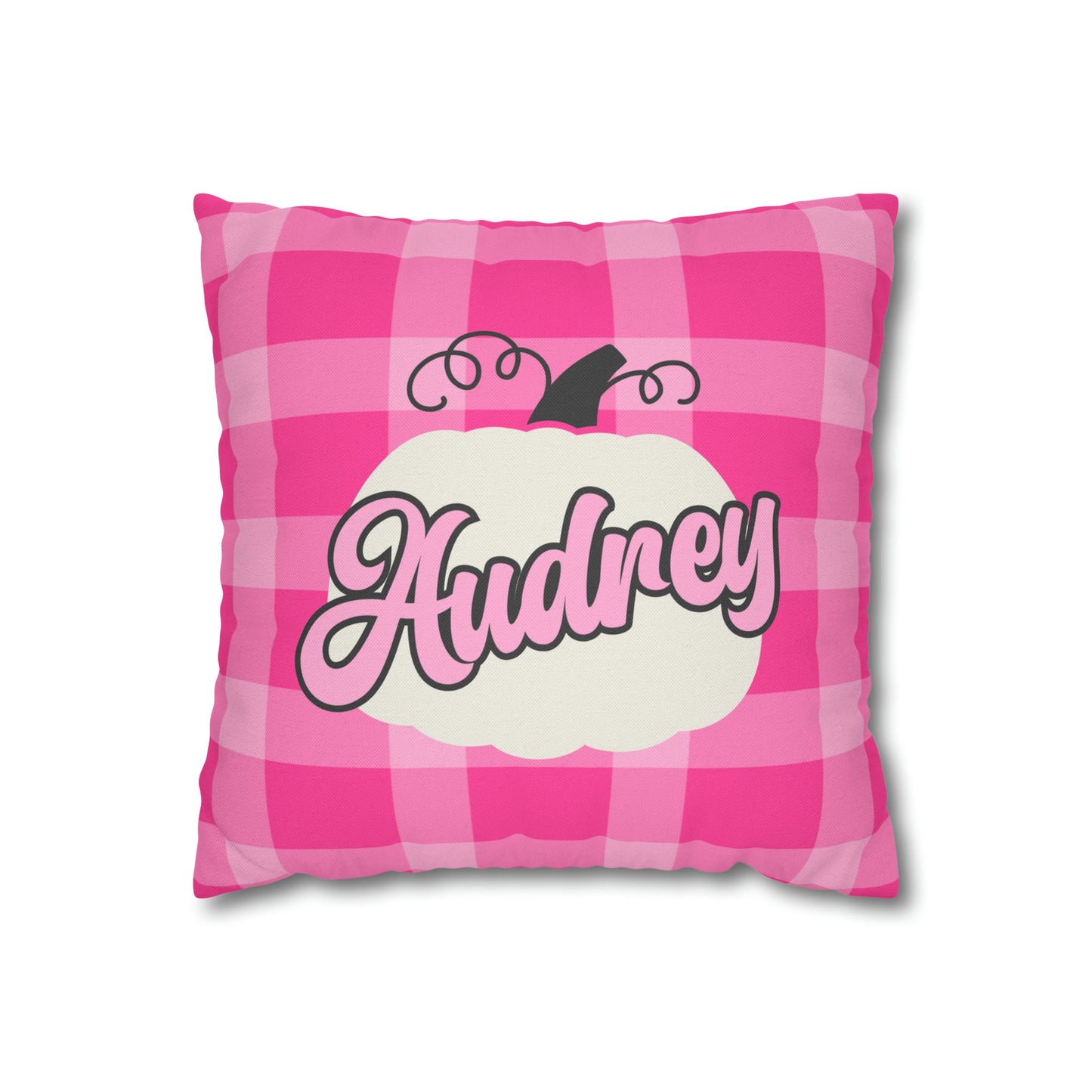 Personalized Pumpkin Pillow Cover