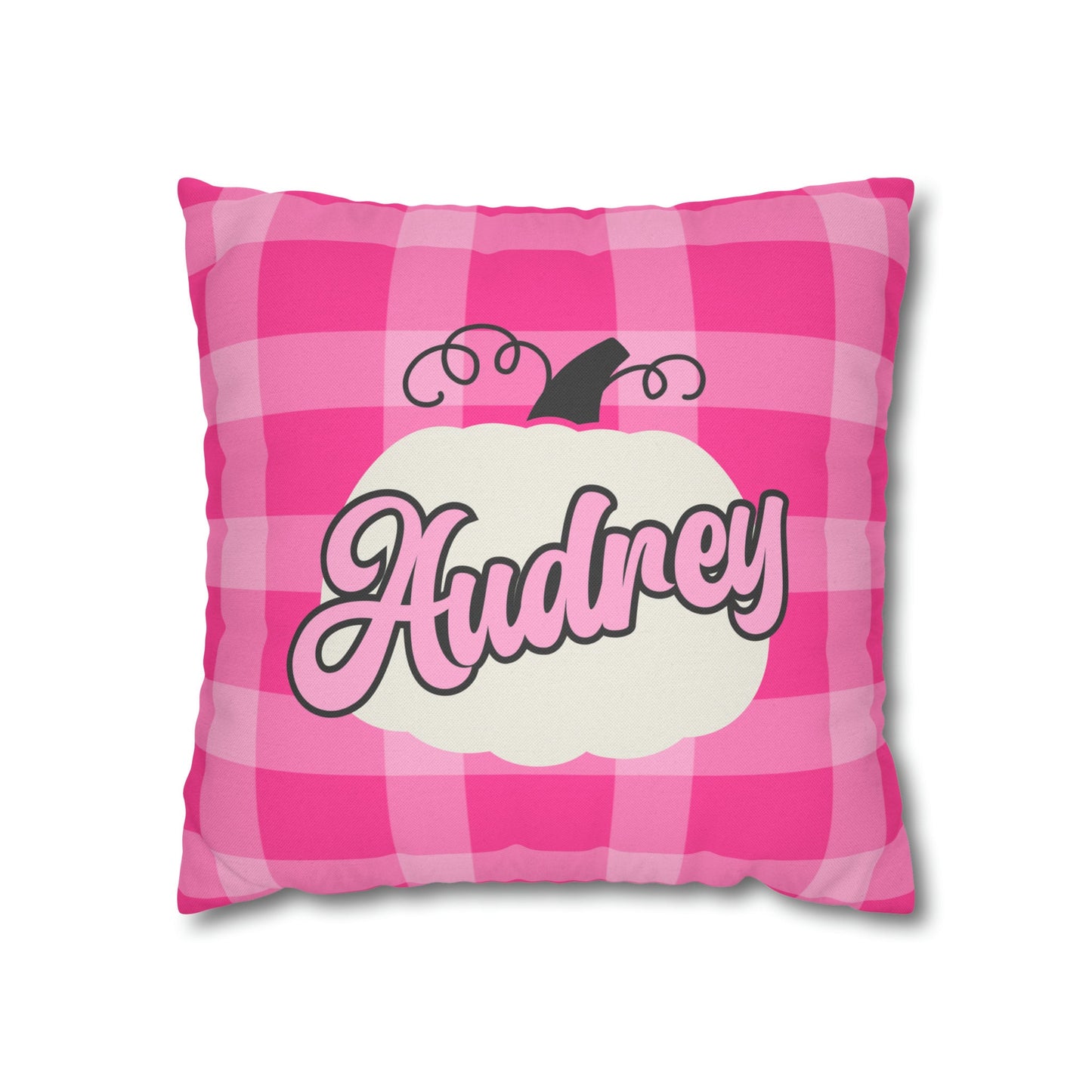 Personalized Pumpkin Pillow Cover