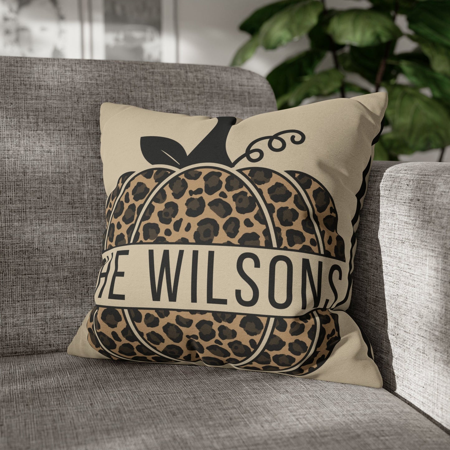 Personalized Pumpkin Pillows Cover