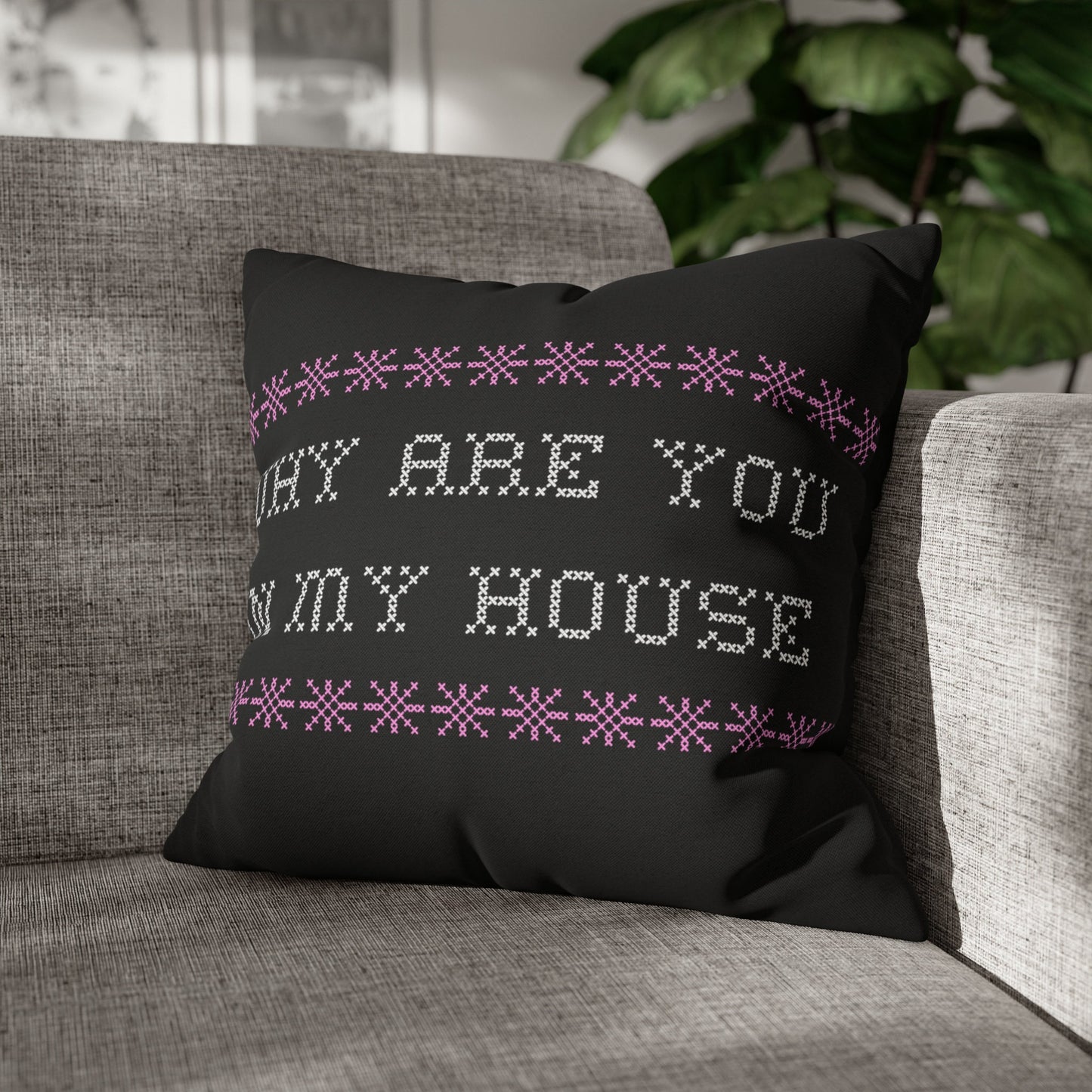 Funny Introvert Throw Pillow Cover