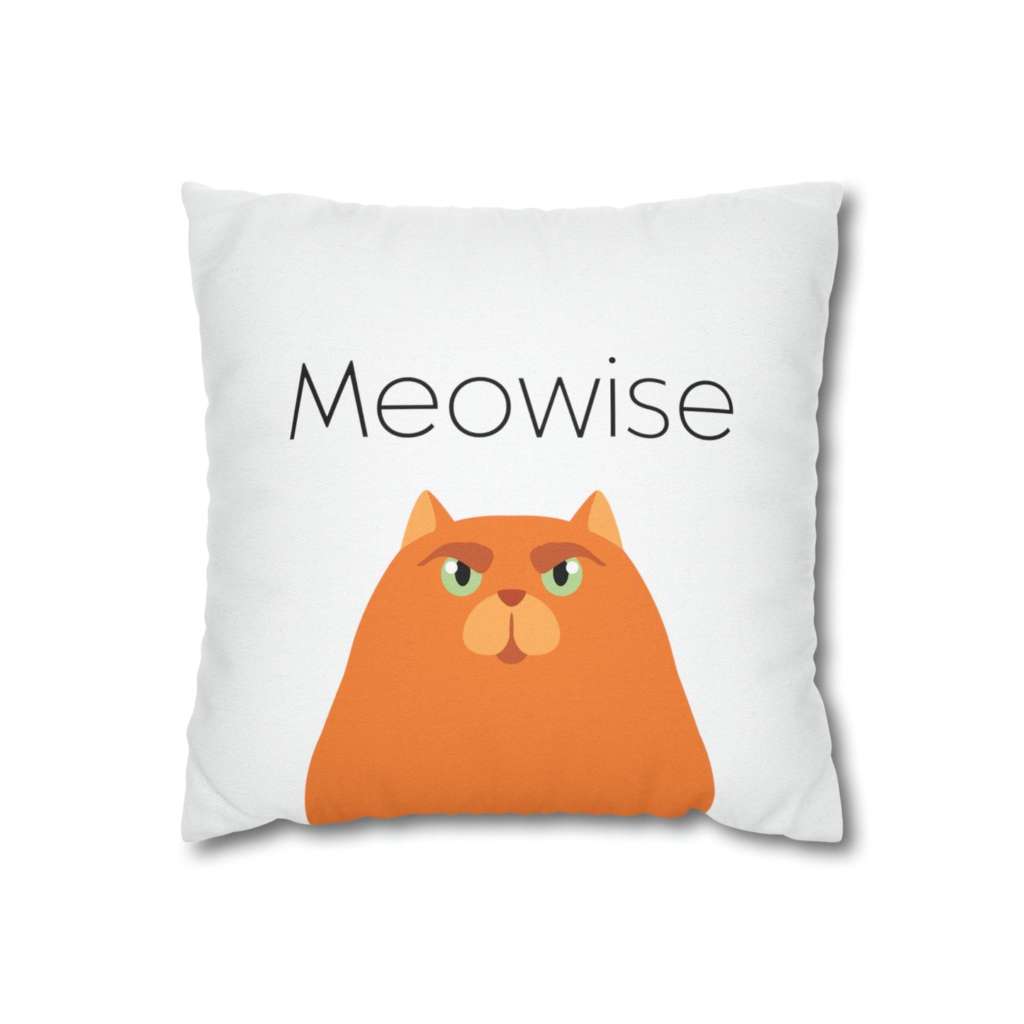 Personalized Orange Cat Pillow Cover