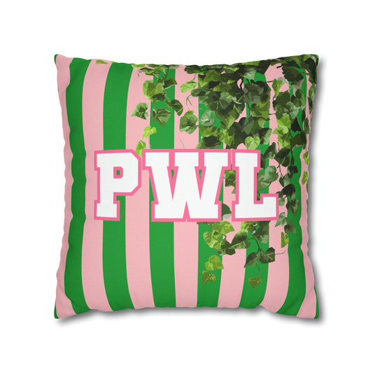 Personalized Monogram Throw Pillow Cover