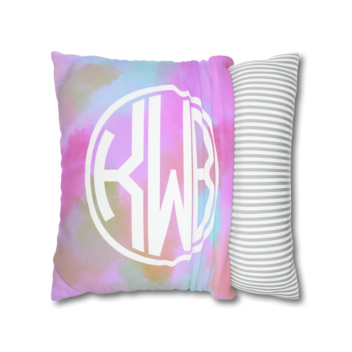 Personalized Monogram Pillow Cover