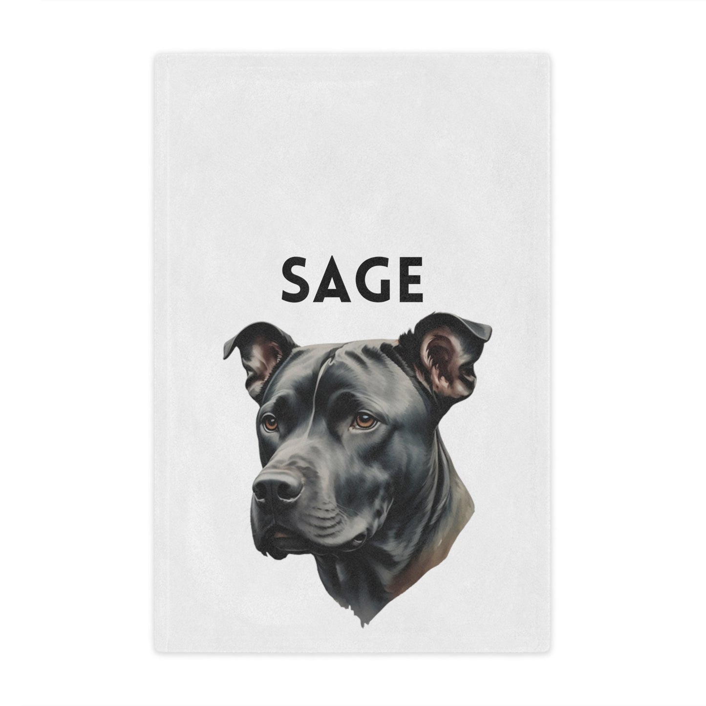 Personalized Pitbull Blanket