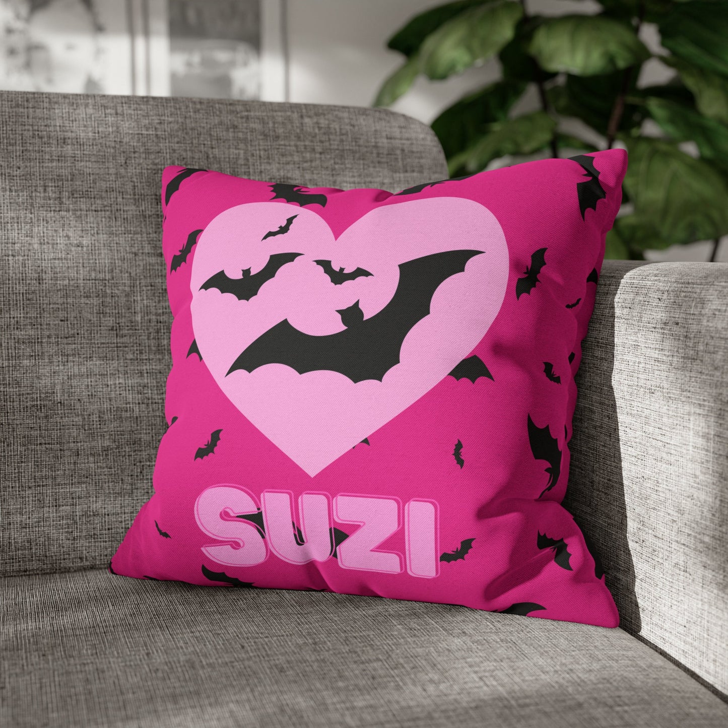 Personalized Halloween Pillow Cover