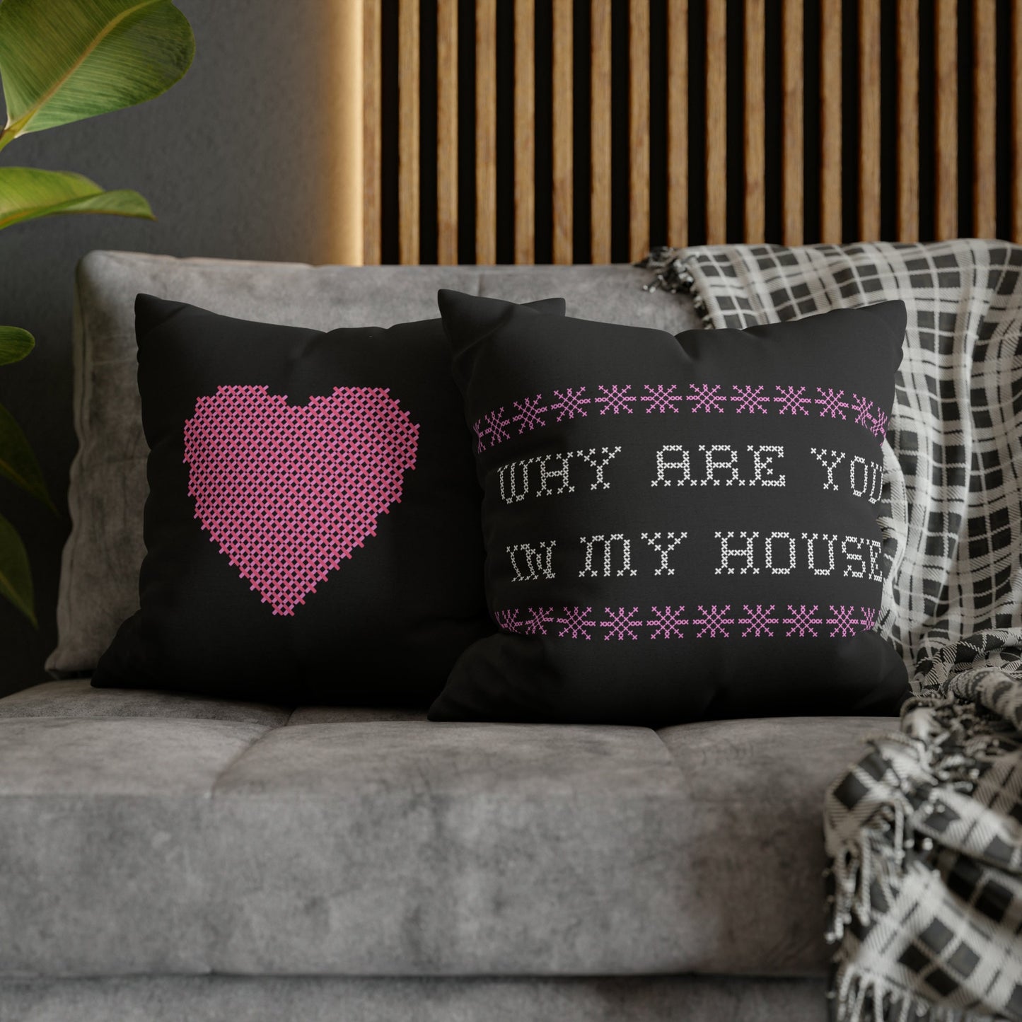 Funny Introvert Throw Pillow Cover