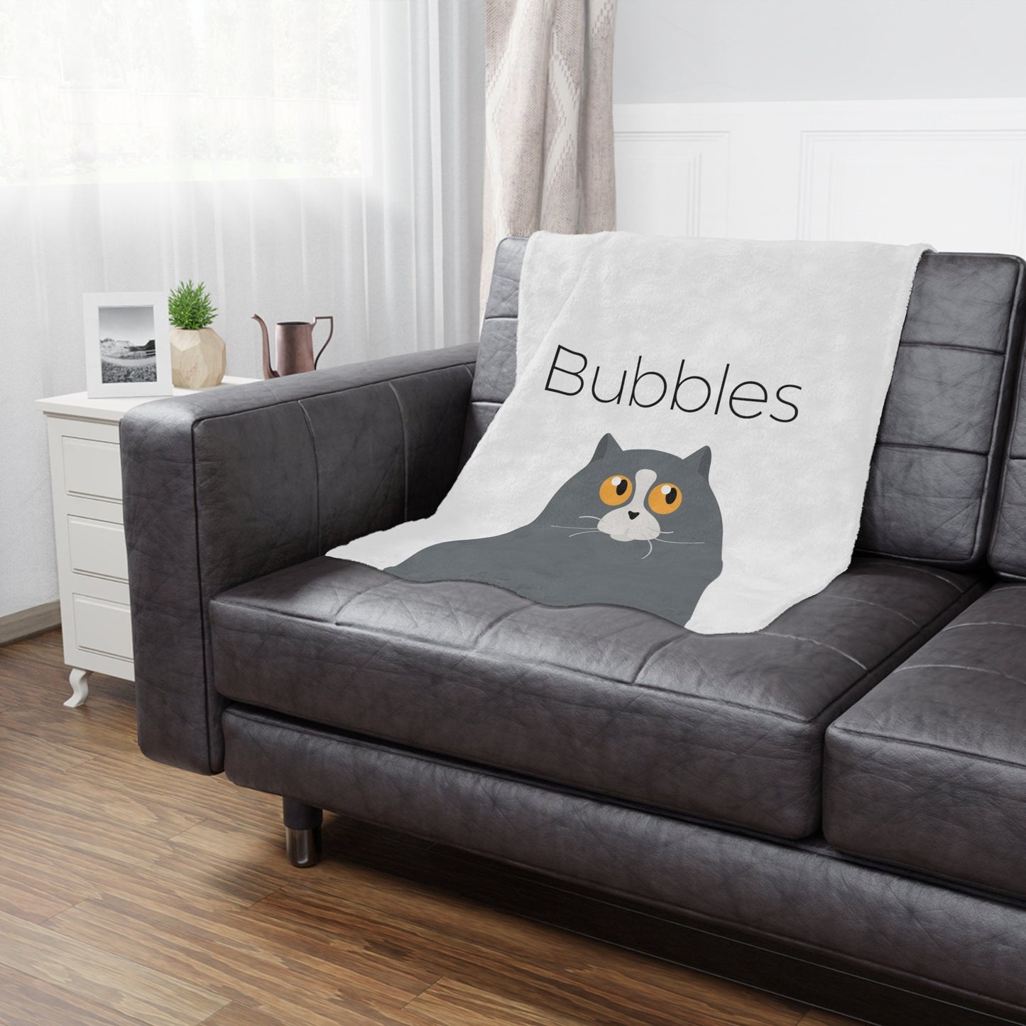 Personalized Cat Blanket