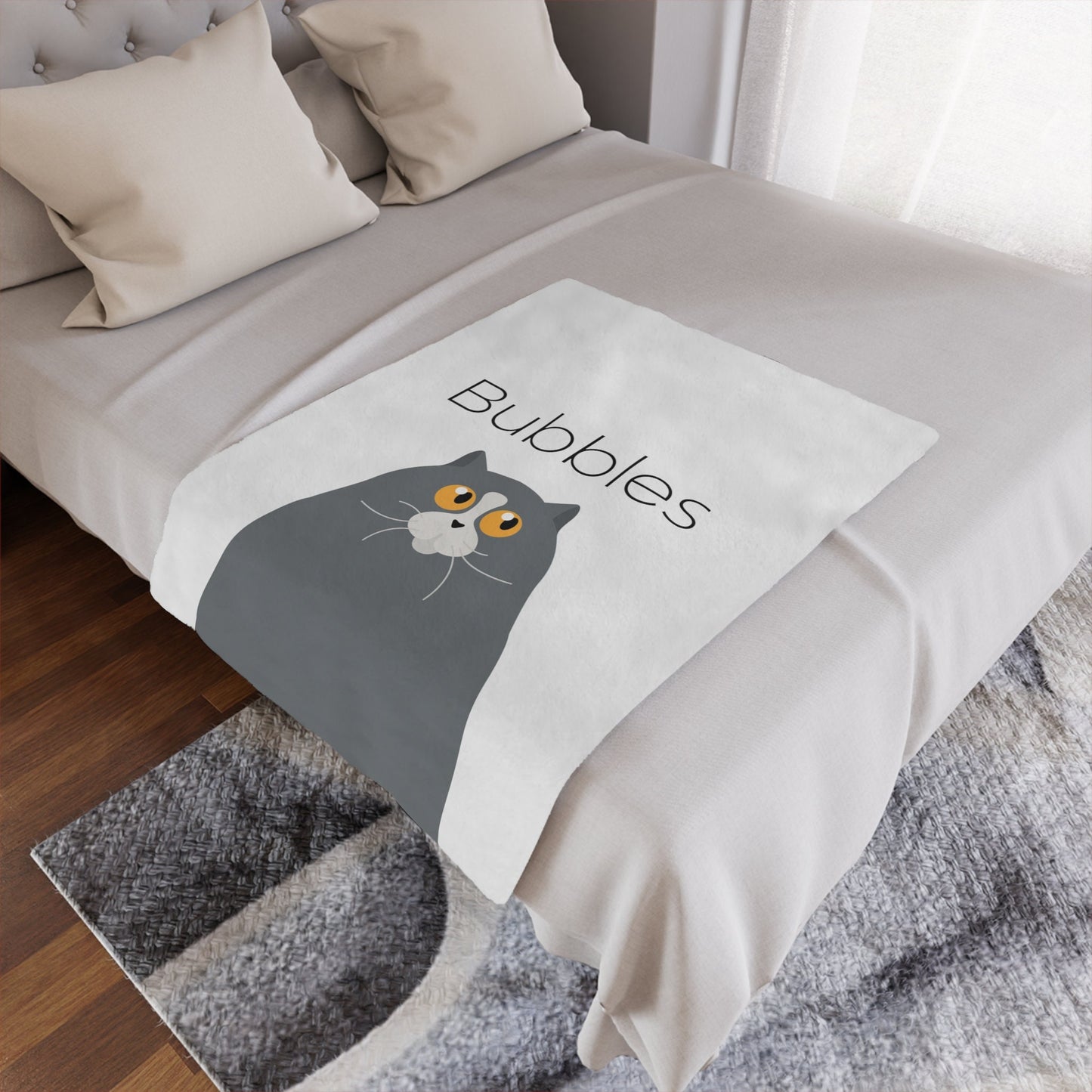 Personalized Cat Blanket