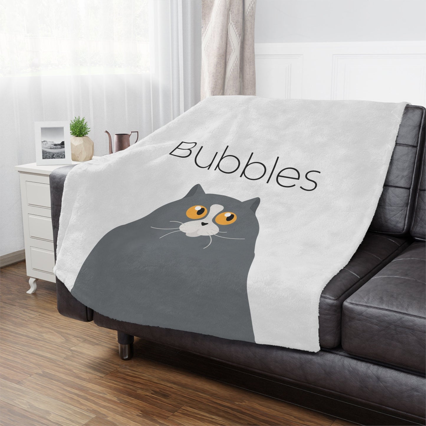 Personalized Cat Blanket