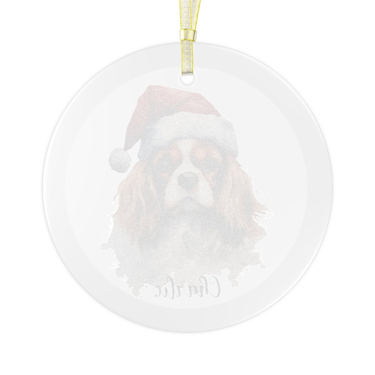 Personalized King Charles Cavalier Ornament