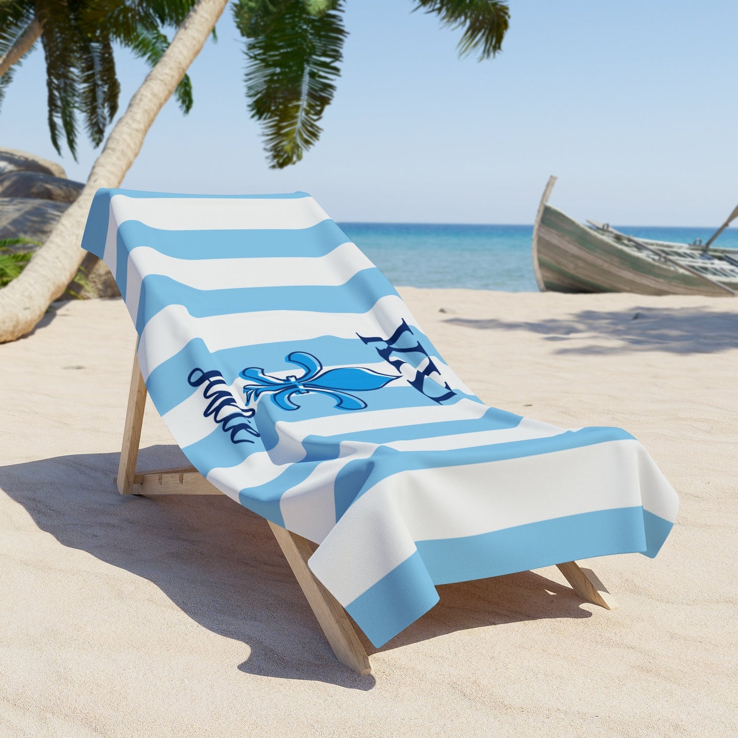 Personalized Kappa Kappa Gamma Beach Towel