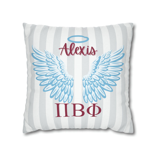 Personalized Pi Beta Phi Pillow Cover