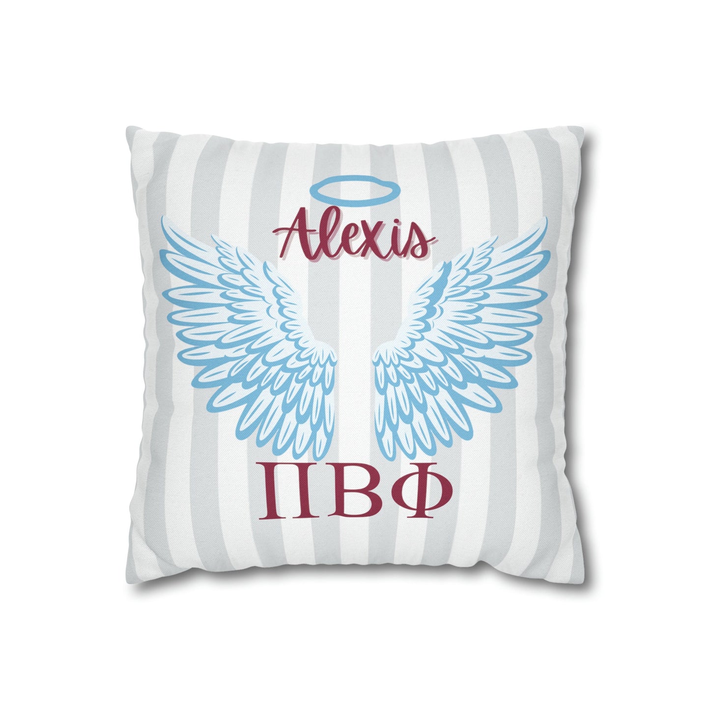 Personalized Pi Beta Phi Pillow Cover