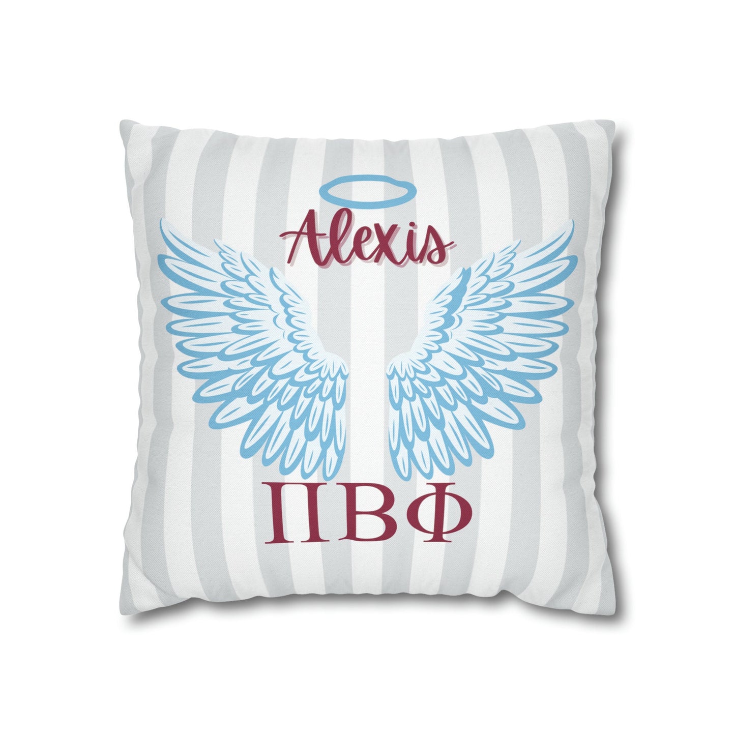 Personalized Pi Beta Phi Pillow Cover