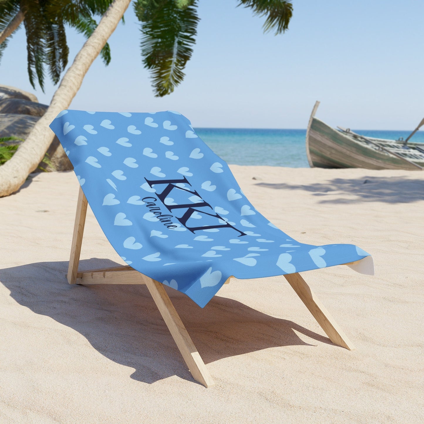 Personalized Kappa Kappa Gamma Beach Towel