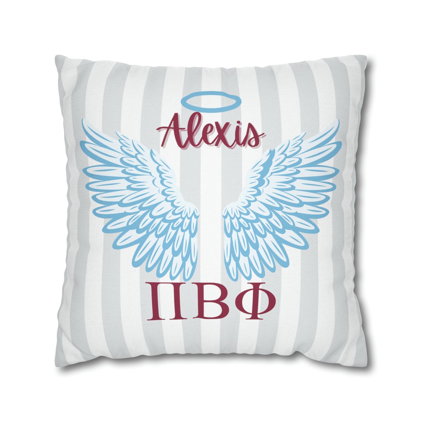 Personalized Pi Beta Phi Pillow Cover