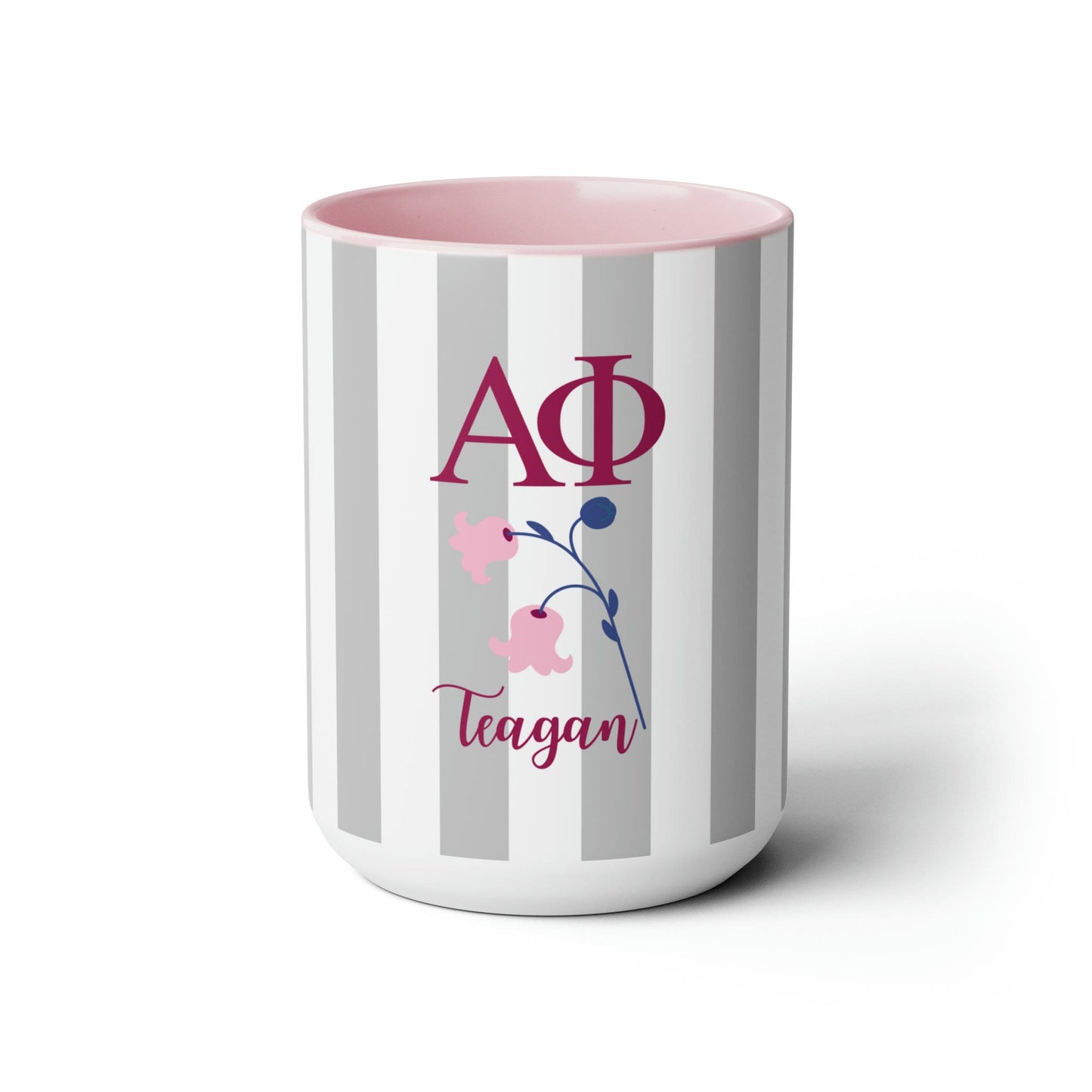 Personalized Alpha Phi Coffee Mug