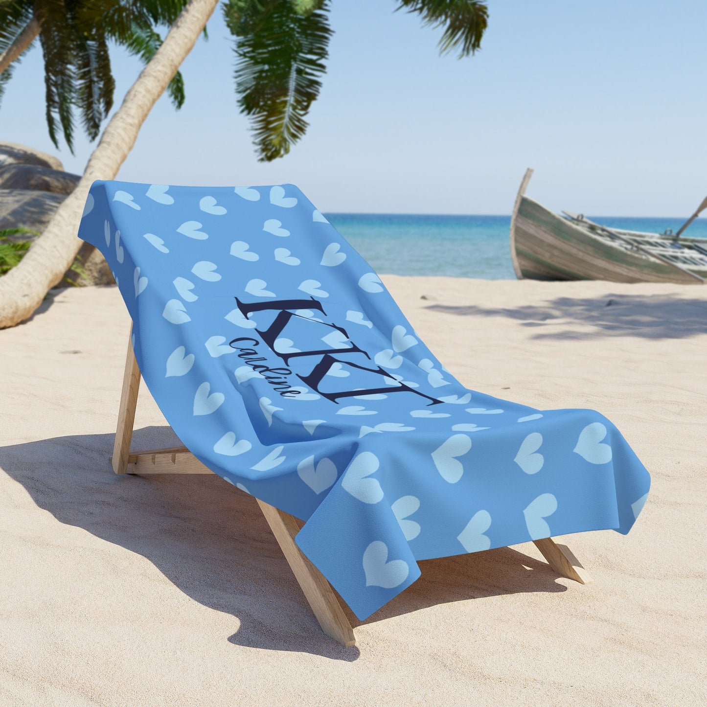 Personalized Kappa Kappa Gamma Beach Towel