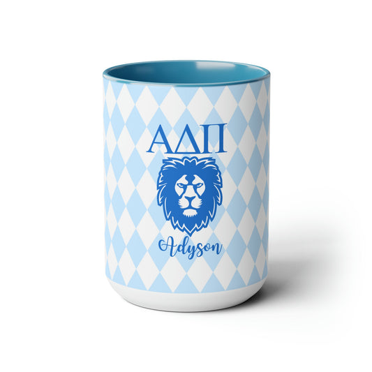 Personalized Alpha Delta Pi Coffee Mug