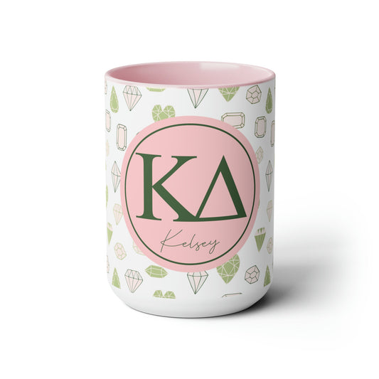 Personalized Kappa Delta Coffee Mug