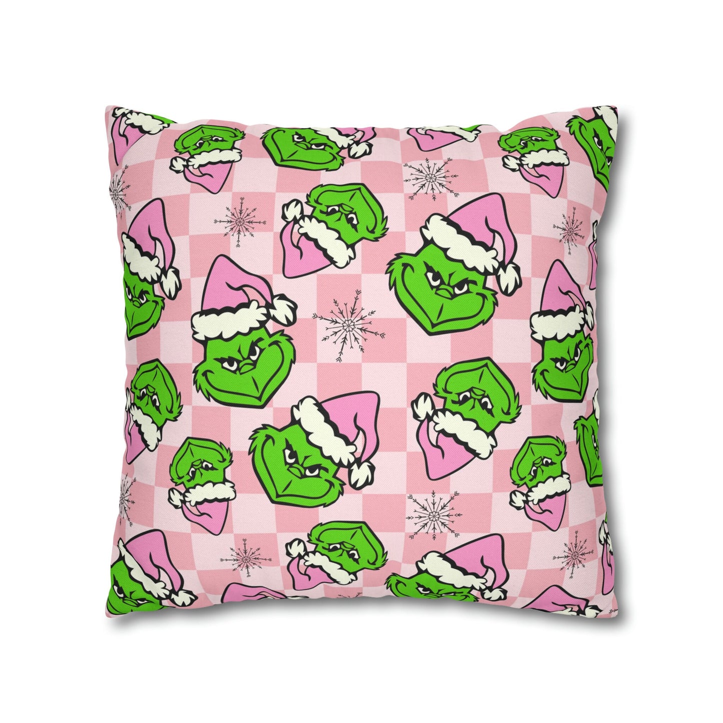 Grinch Throw Pillow Cover