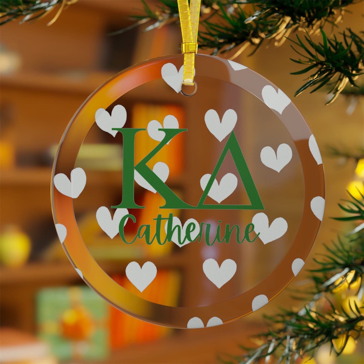 Personalized Kappa Delta Ornament