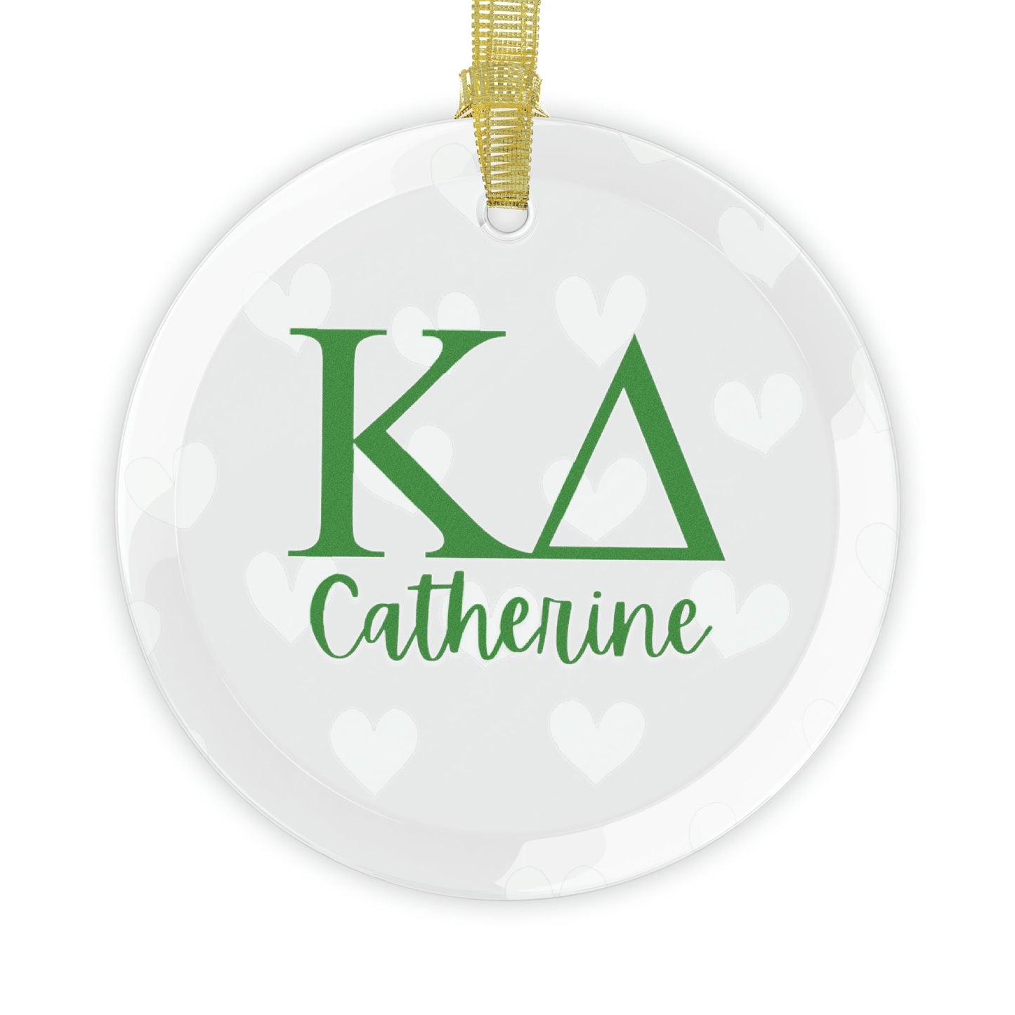 Personalized Kappa Delta Ornament